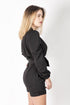 Tutina donna con scollo e manica lunga